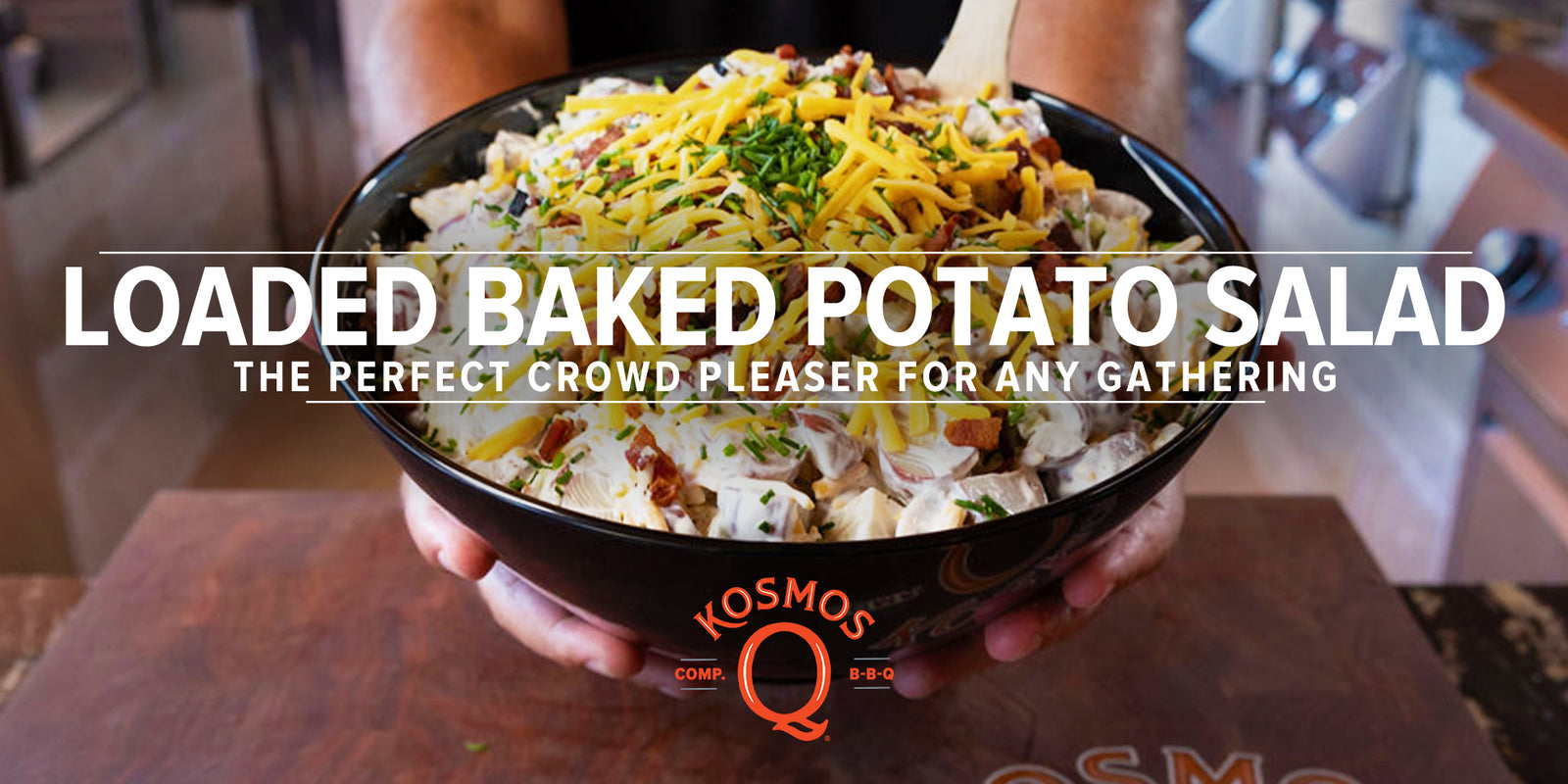 EASY Loaded Baked Potato Salad