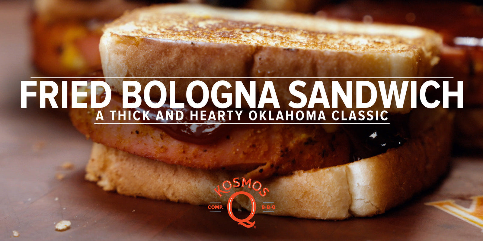 Easy Fried Bologna Sandwich