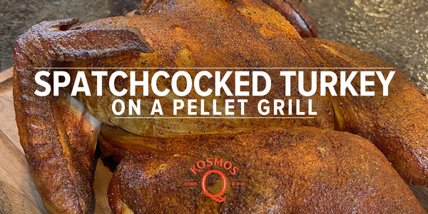 Spatchcocked Turkey On a Pellet Grill