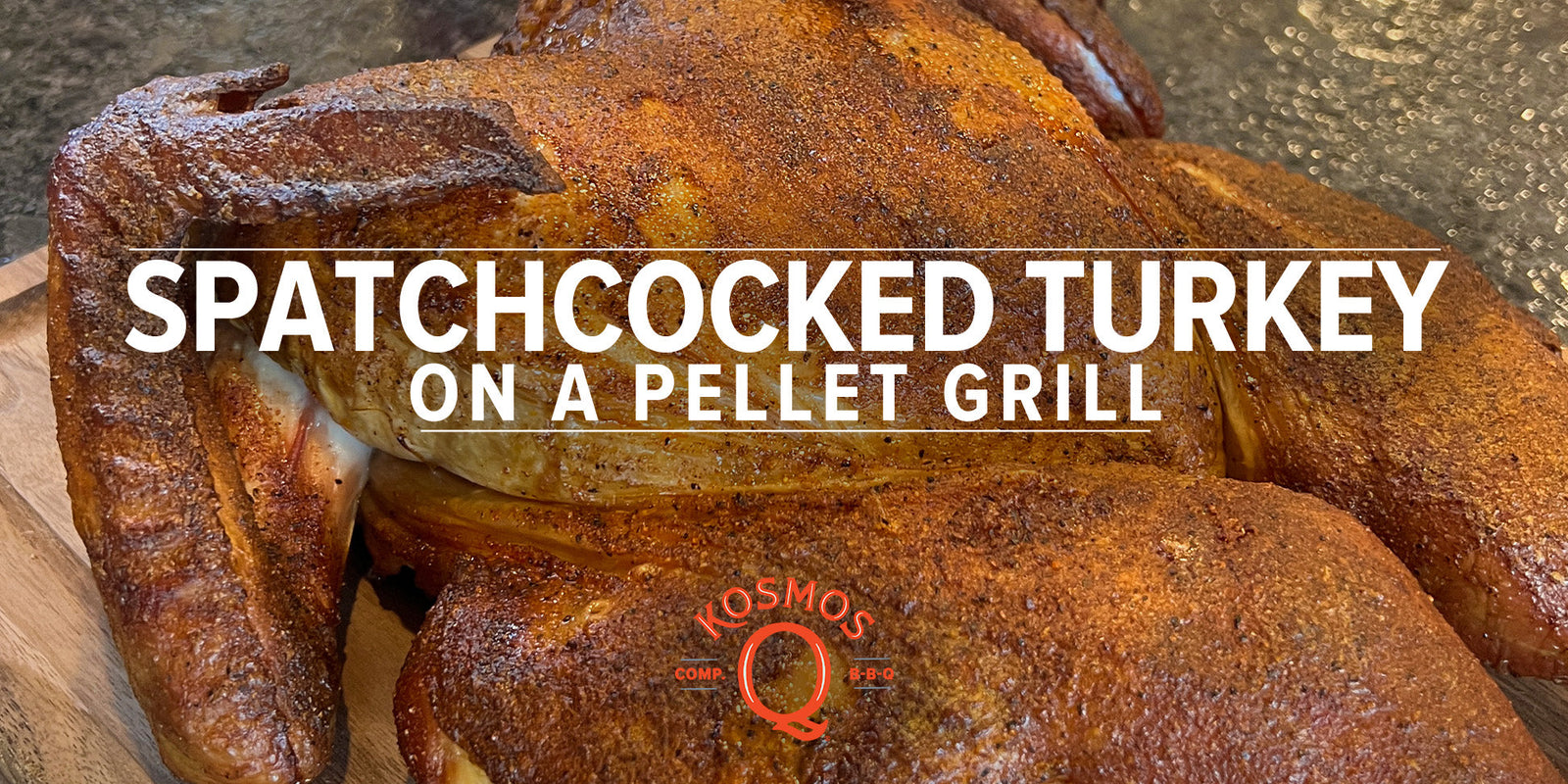 Spatchcocked Turkey On a Pellet Grill