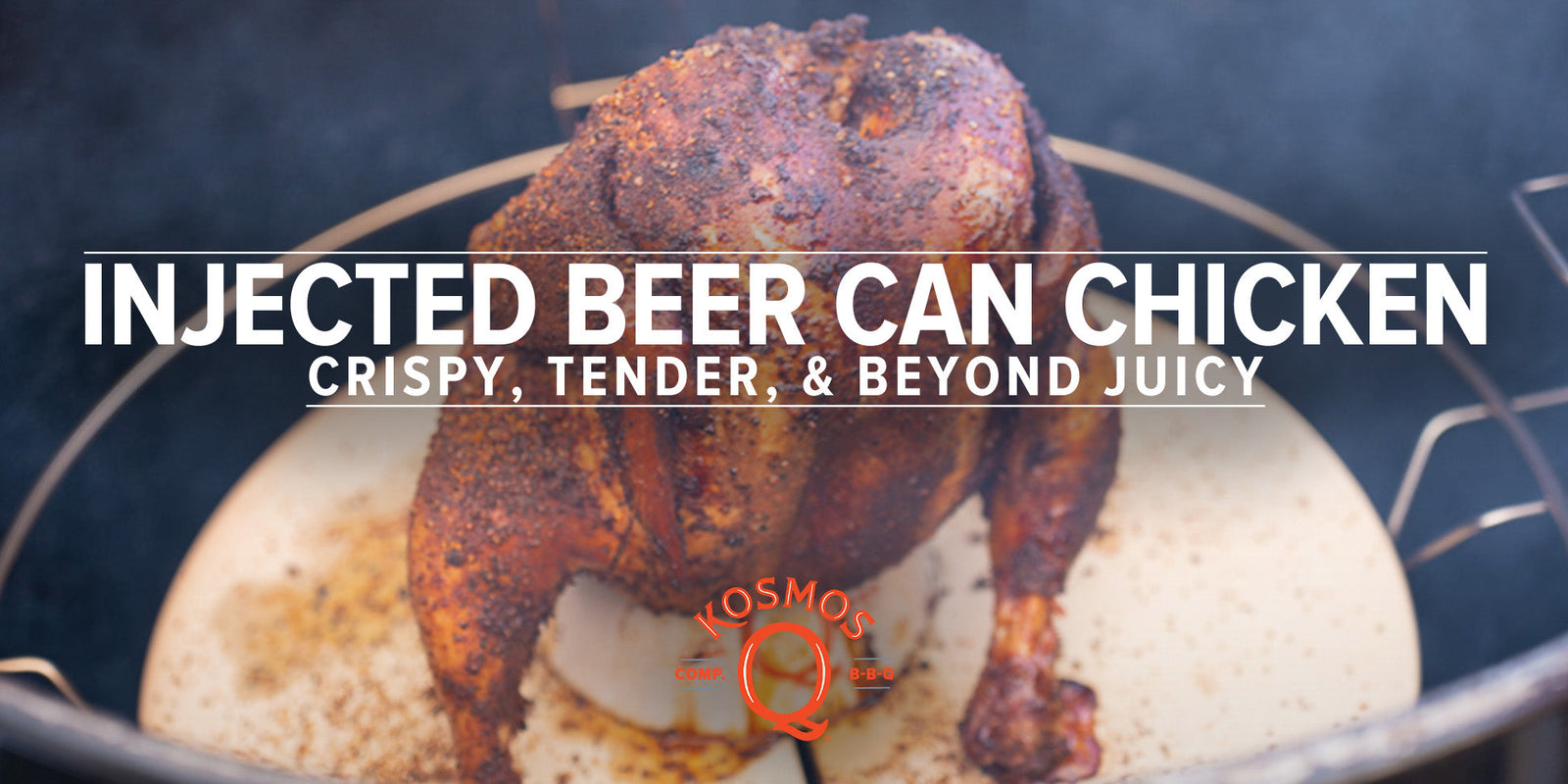 Injected Beer Can Chicken