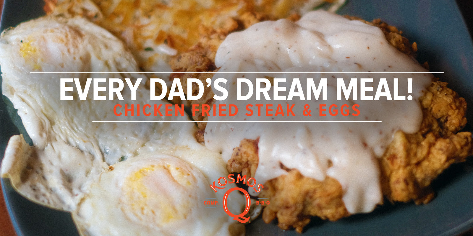 Chicken Fried Steak and Eggs!