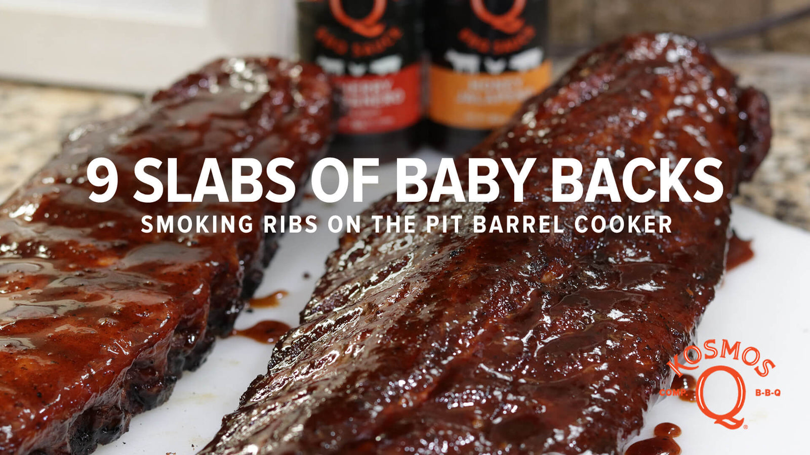 9 Slabs of Baby Back Ribs on the PBC