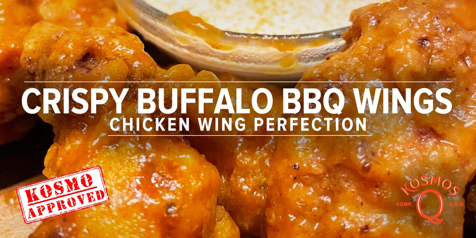 Crispy Buffalo and BBQ Wings