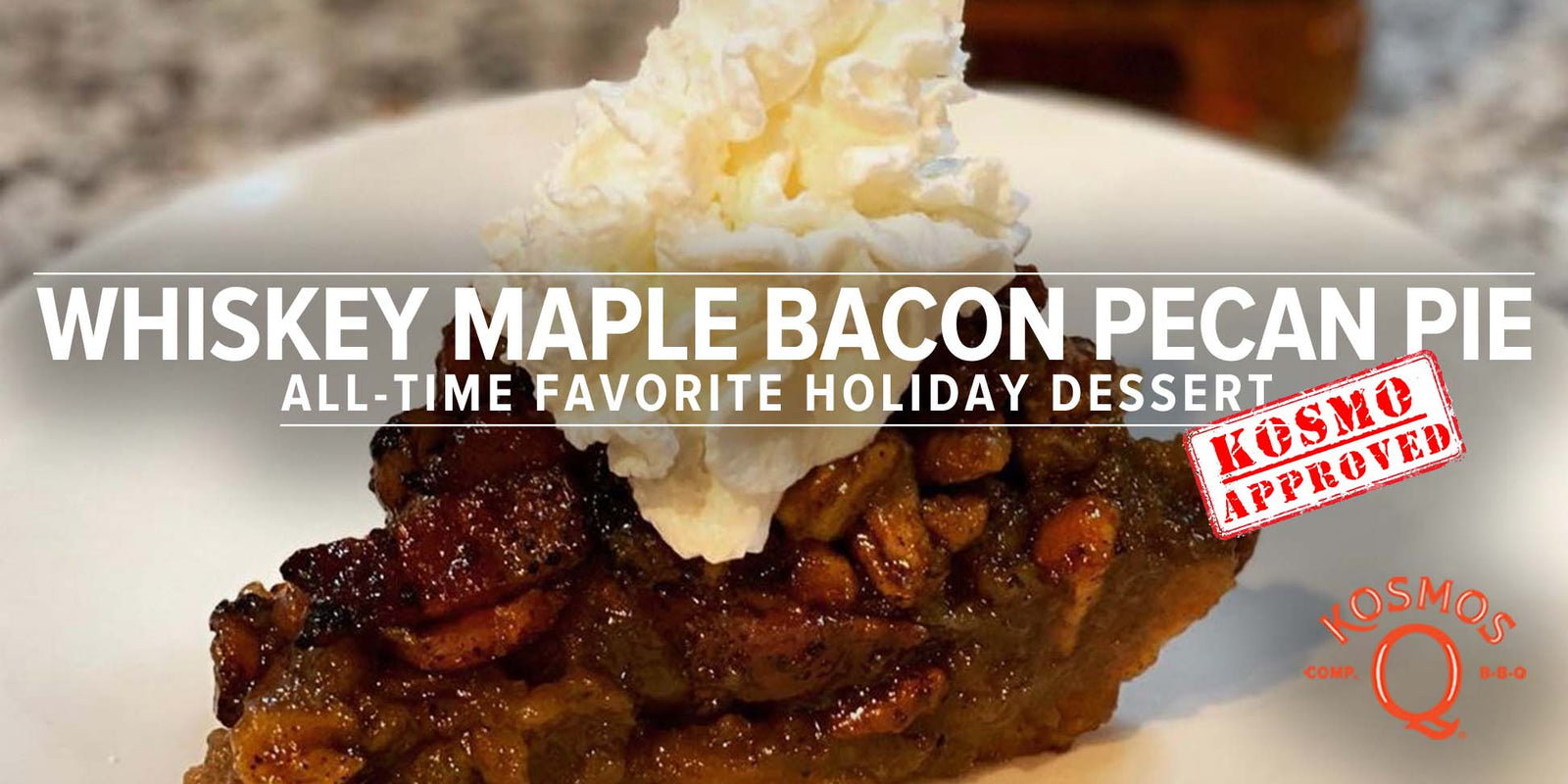 Whiskey Maple Bacon Pecan Pie