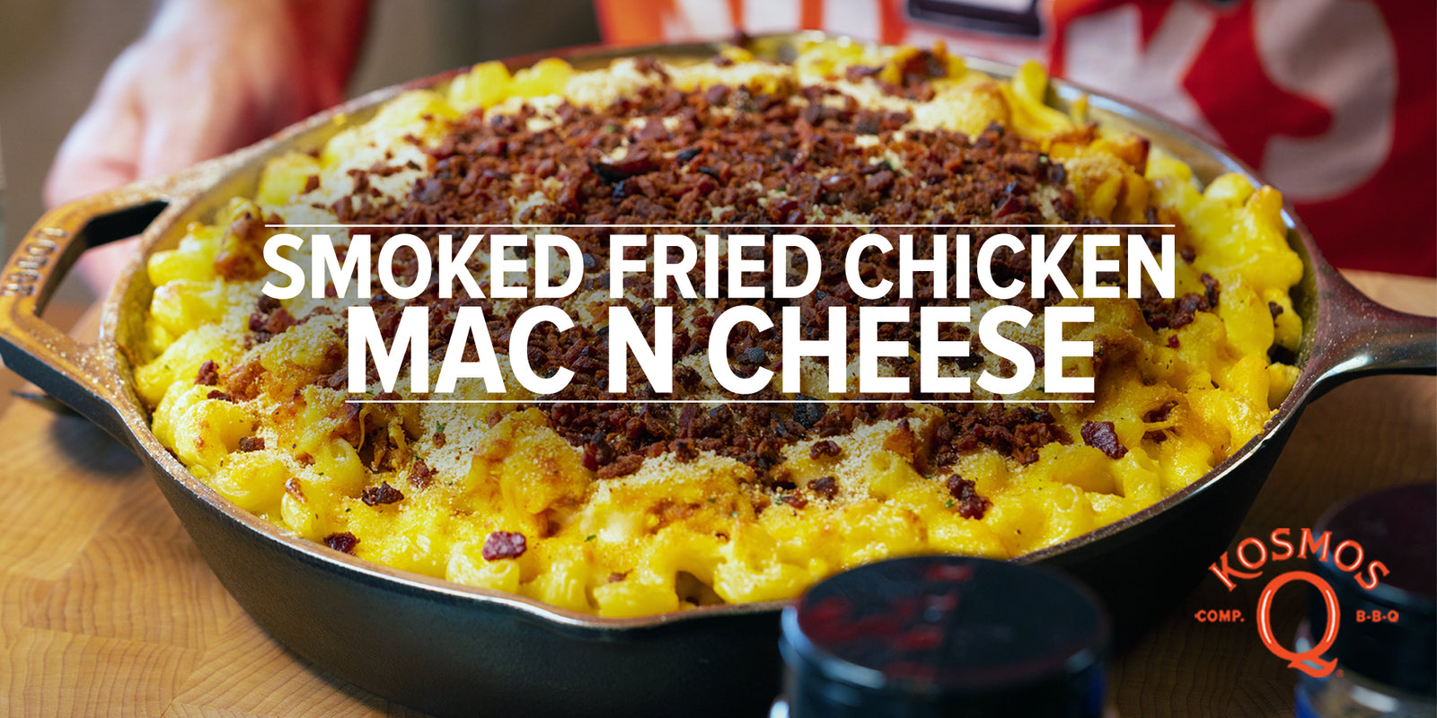 Smoked Fried Chicken Mac and Cheese