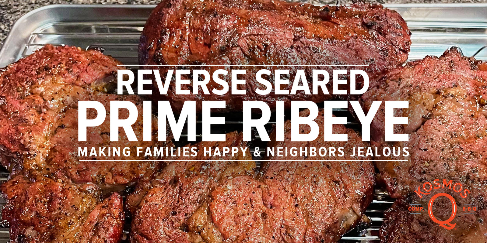 Reverse Seared Prime Ribeye