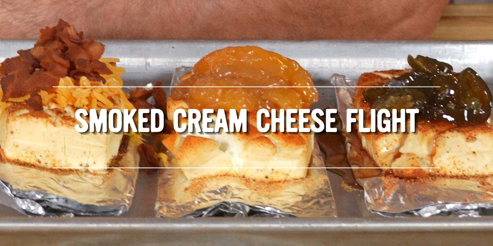 Smoked Cream Cheese Flight