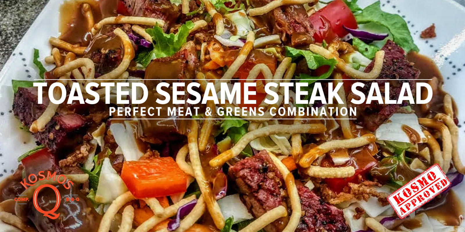 Toasted Sesame Steak Salad