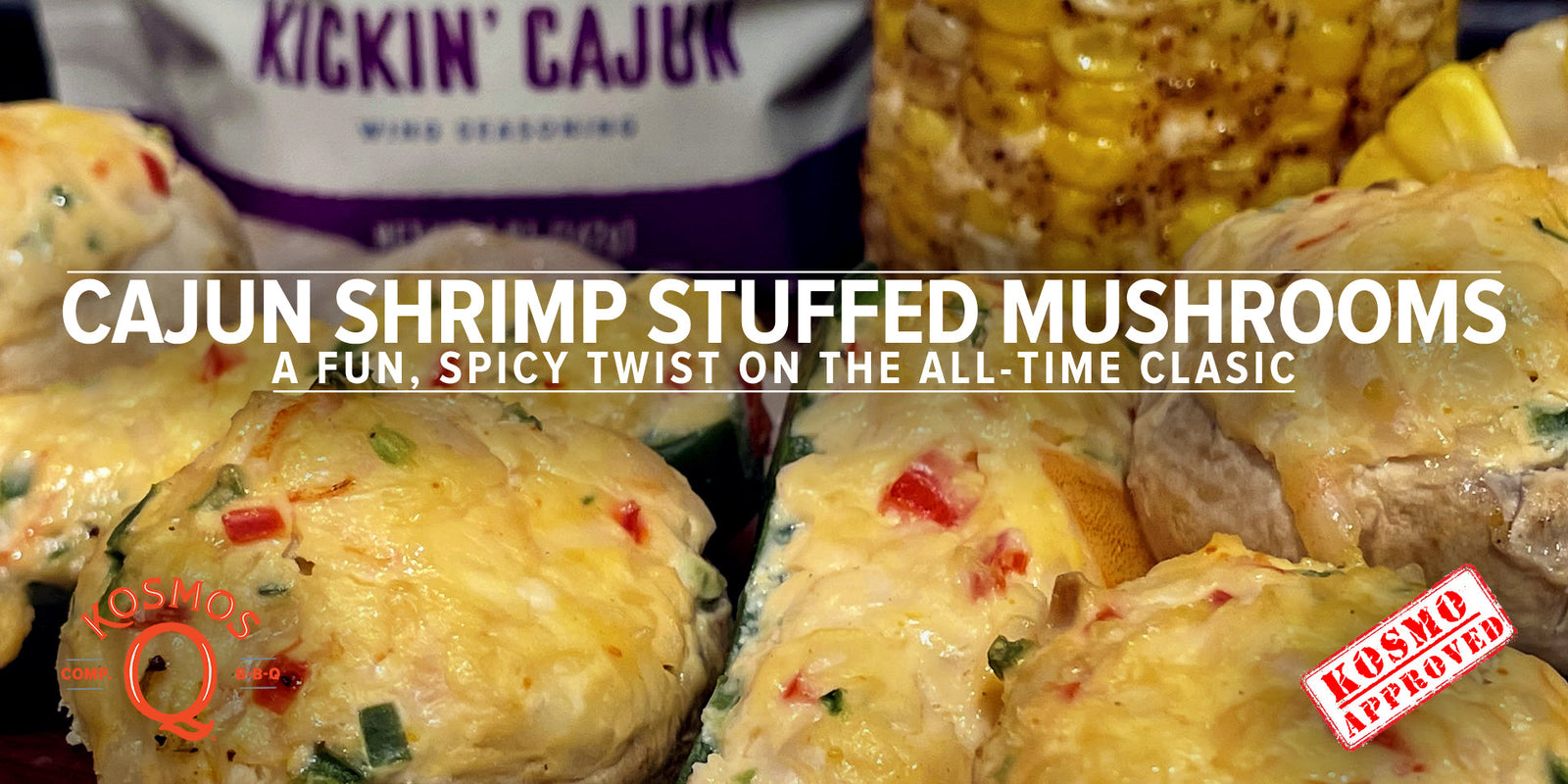 Cajun Shrimp Stuffed Mushrooms