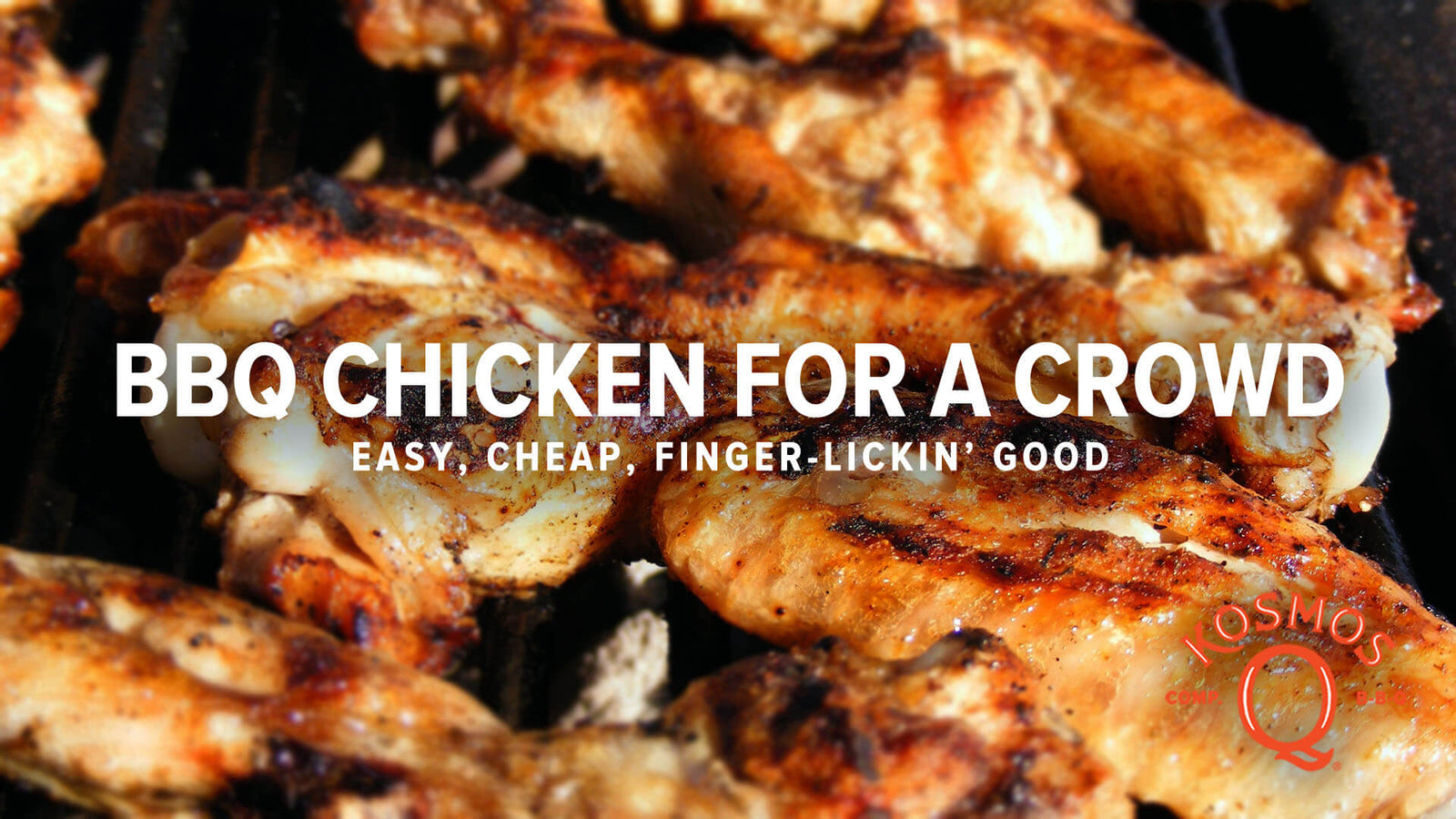 Barbecued Chicken For A Crowd