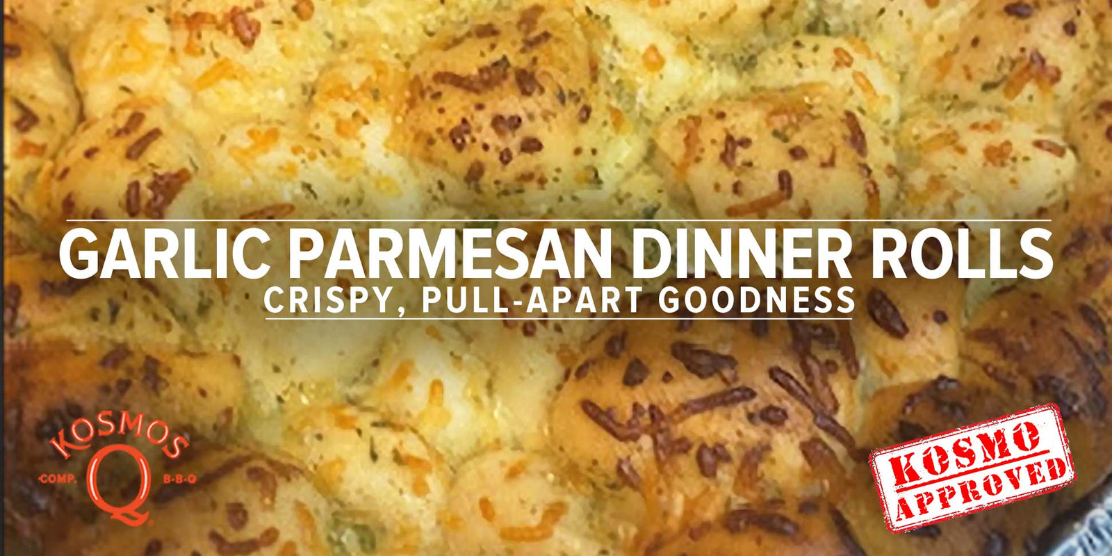 Garlic Parmesan Pull-Apart Dinner Rolls