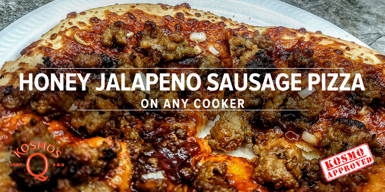 Honey Jalapeno Sausage Pizza