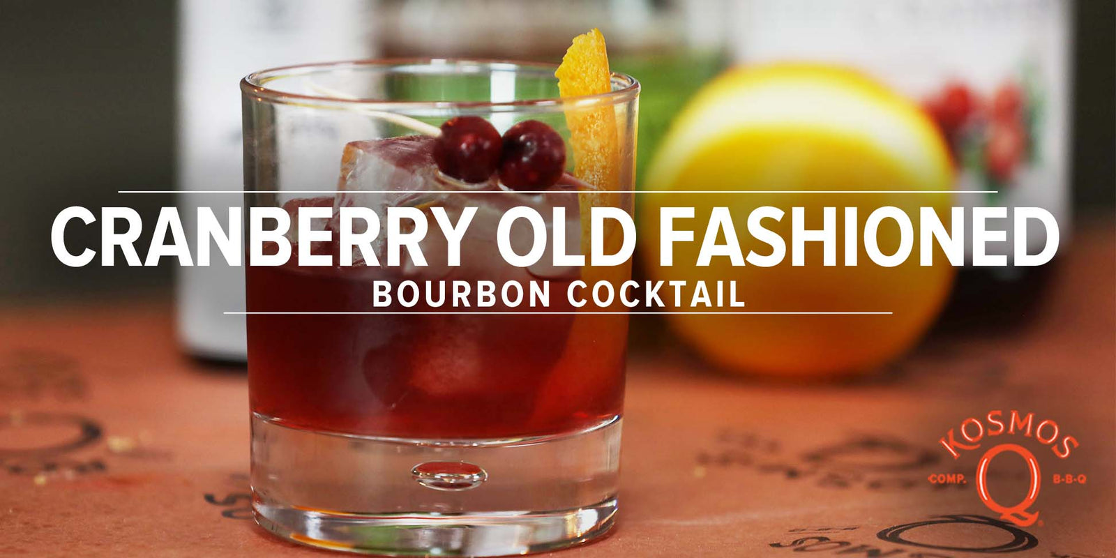 Cranberry Old Fashioned