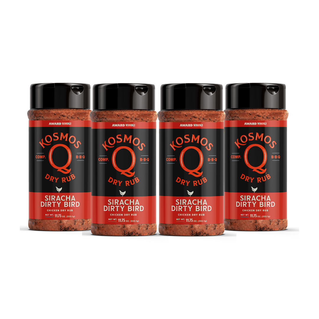 Kosmo's Q Barbecue Rubs 4 Pack Dirty Bird Sriracha Rub - MULTIPACKS