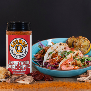 Kosmo's Q Barbecue Rubs Cherrywood Smoked Chipotle Seasoning Blend