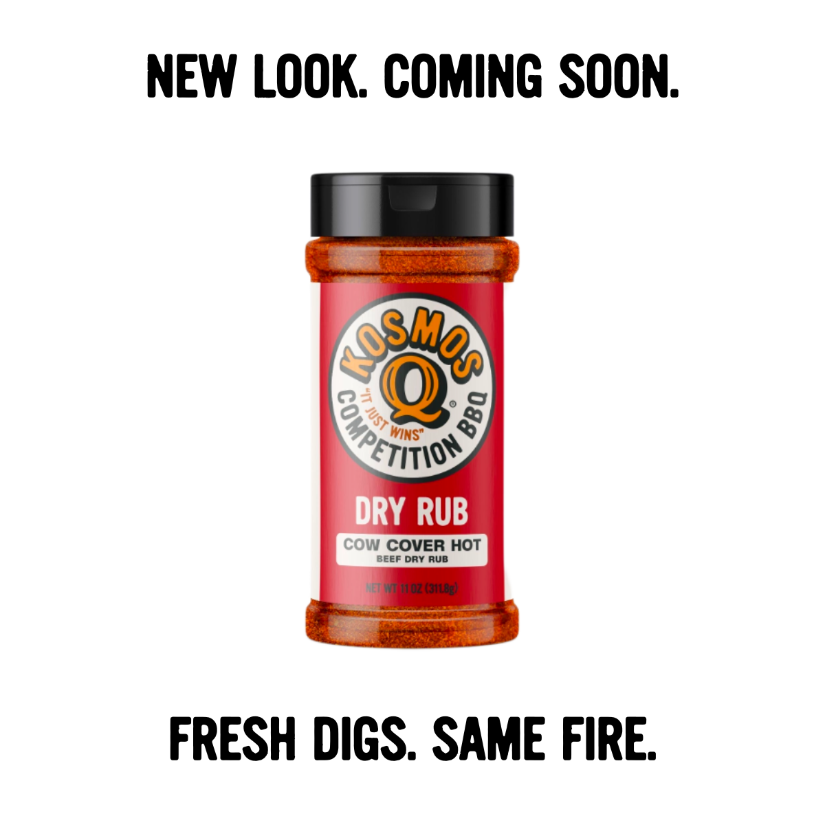 Kosmo's Q Barbecue Rubs Cow Cover HOT Rub