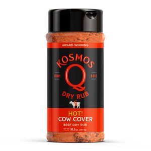 Kosmo's Q Barbecue Rubs Shaker Cow Cover HOT Rub