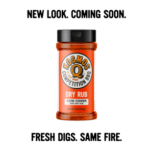 Kosmo's Q Barbecue Rubs Shaker Cow Cover Rub