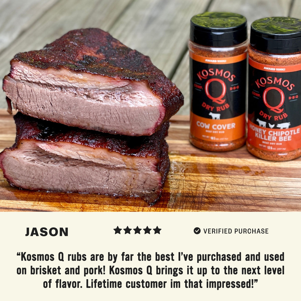 Kosmo's Q Barbecue Rubs Rub Combo Shakers - 8 Pack