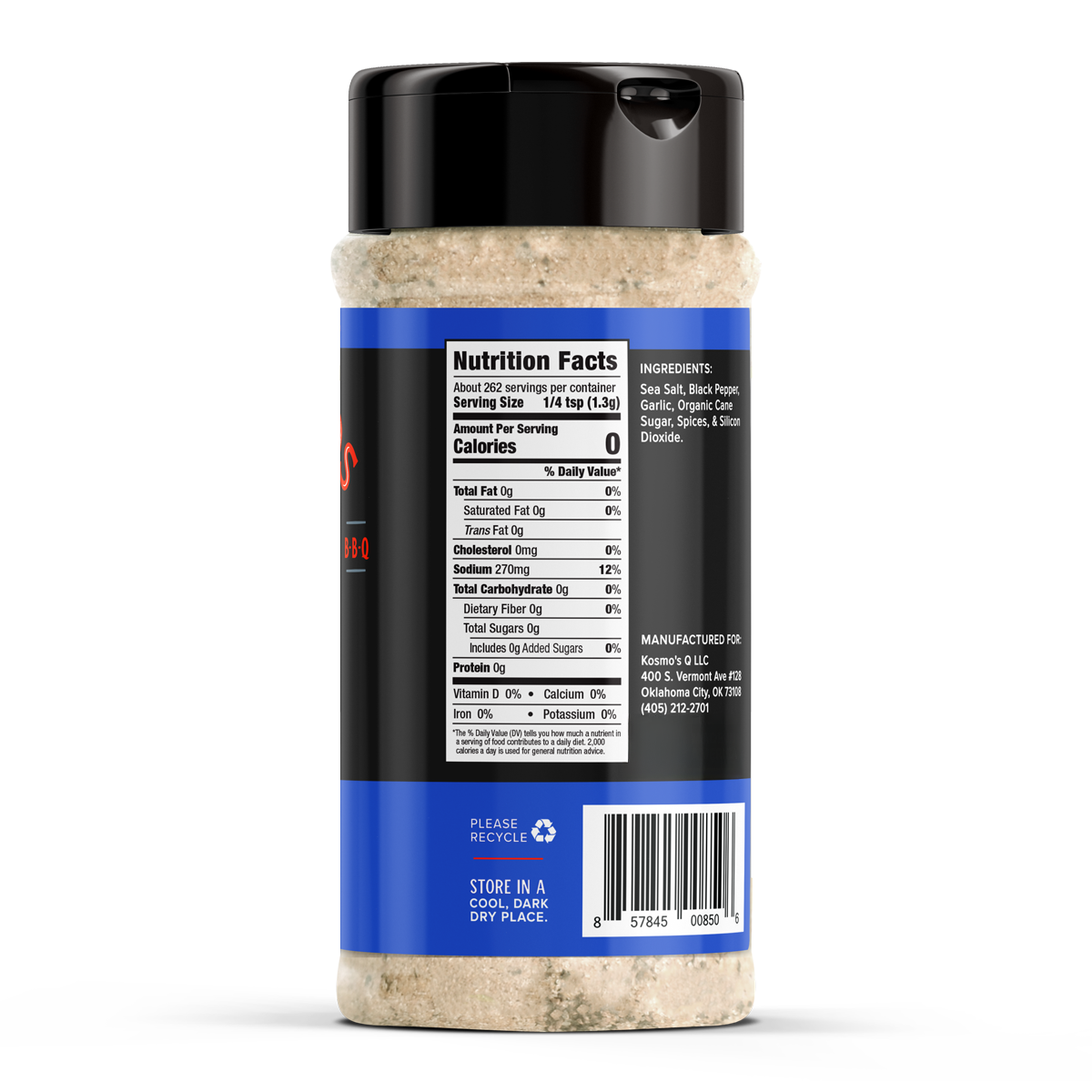 Kosmo's Q Barbecue Rubs SPG Rub