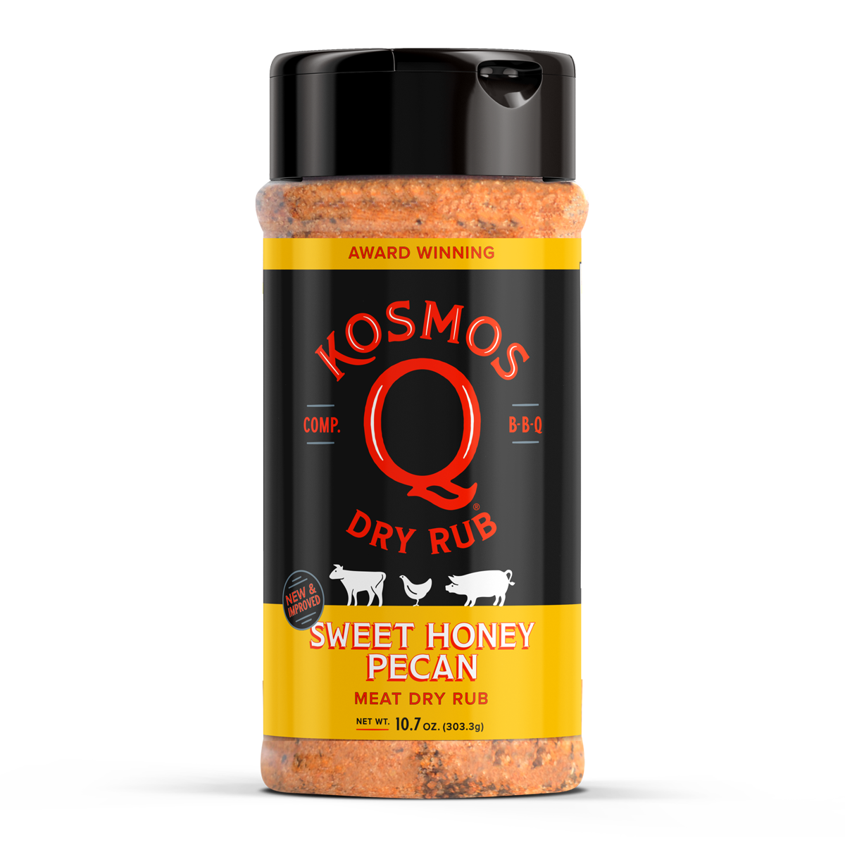 Kosmo's Q Barbecue Rubs Sweet Honey Pecan Rub