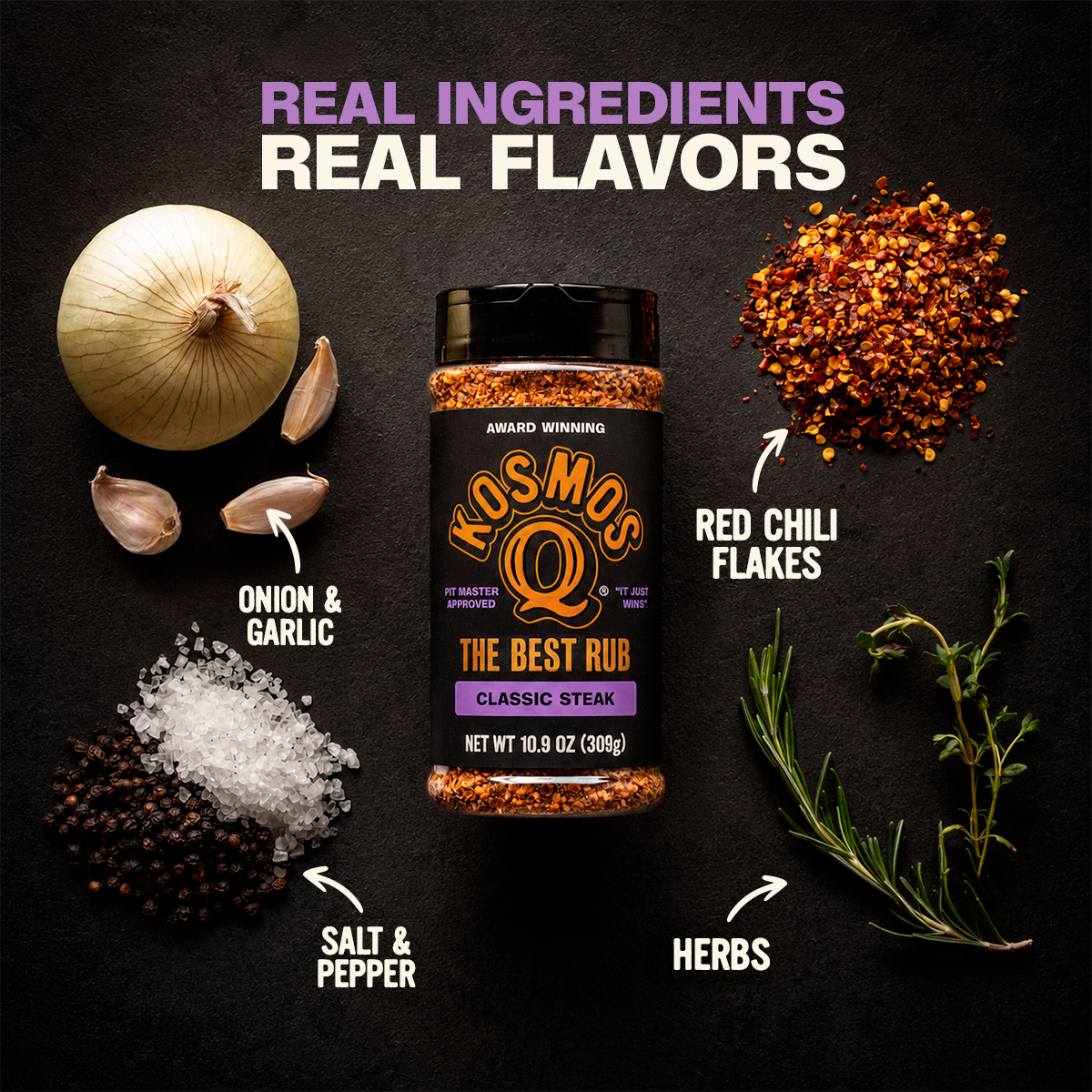 Kosmo's Q Barbecue Rubs The Best Classic Steak Rub