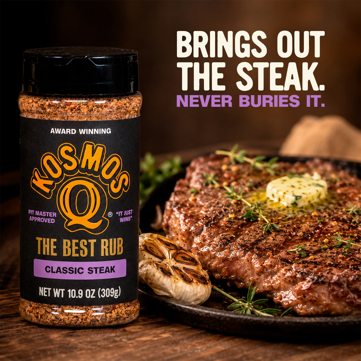 Kosmo's Q Barbecue Rubs The Best Classic Steak Rub
