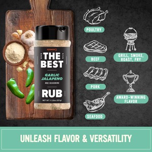 Kosmo's Q Barbecue Rubs The Best Garlic Jalapeno Rub