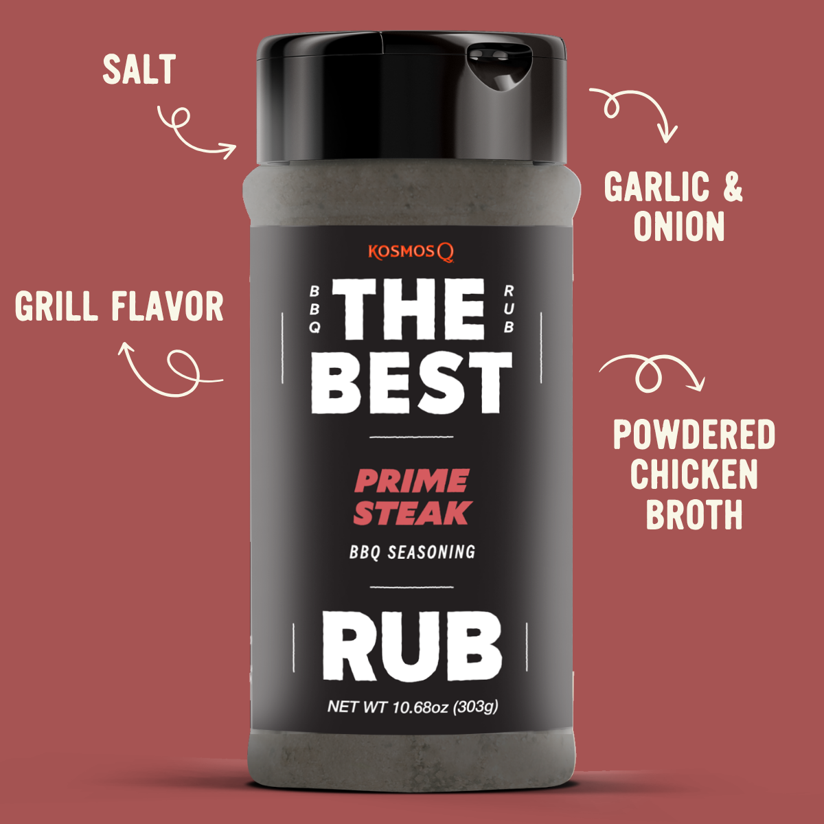 Kosmo's Q Barbecue Rubs The Best Prime Steak Rub