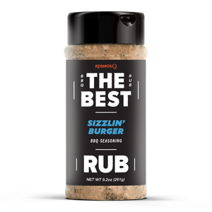 Kosmo's Q Barbecue Rubs The Best Sizzlin' Burger Rub