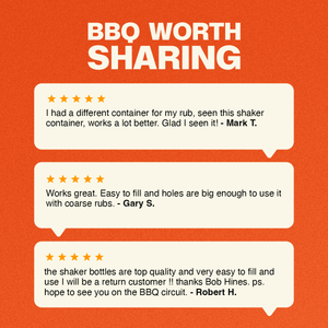 Kosmo's Q BBQ Accessories 32oz Wide Mouth Shaker Bottle with Lid