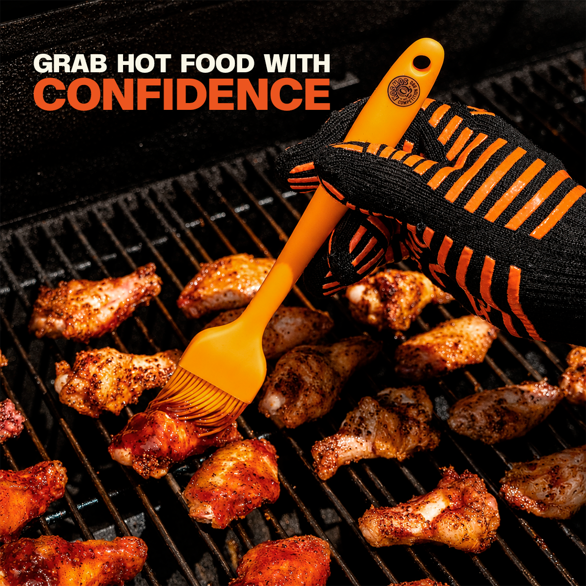 Kosmo's Q BBQ Accessories Heat-Resistant Grill Gloves