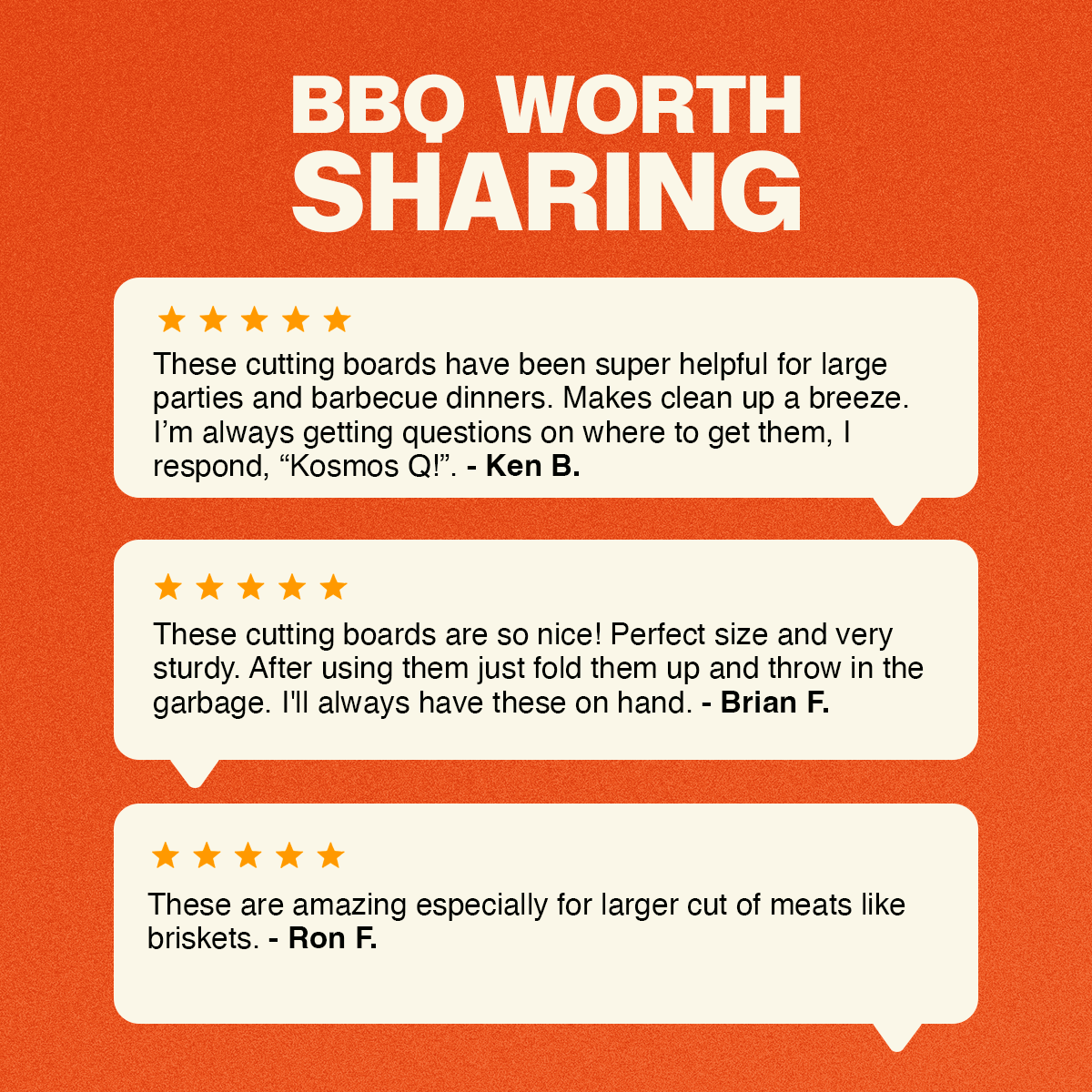 Kosmo's Q BBQ Accessories Kosmos Q Disposable Cutting Boards - 18"x24"