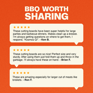 Kosmo's Q BBQ Accessories Kosmos Q Disposable Cutting Boards - 18"x24"