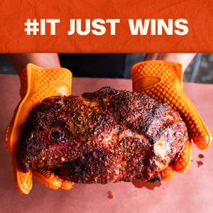 Kosmo's Q BBQ Accessories Orange Heat-Resistant Gloves
