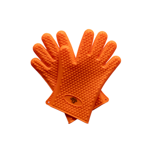 Kosmo's Q BBQ Accessories Orange Heat-Resistant Gloves