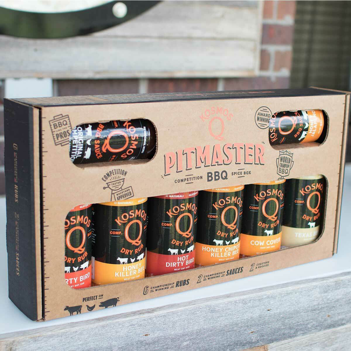 Kosmo's Q BBQ Gift Baskets The Pit Master Gift Basket