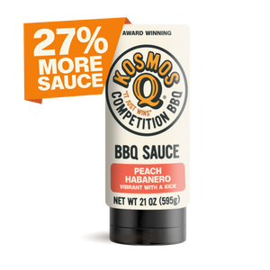 Kosmo's Q BBQ Sauce Peach Habanero BBQ Sauce