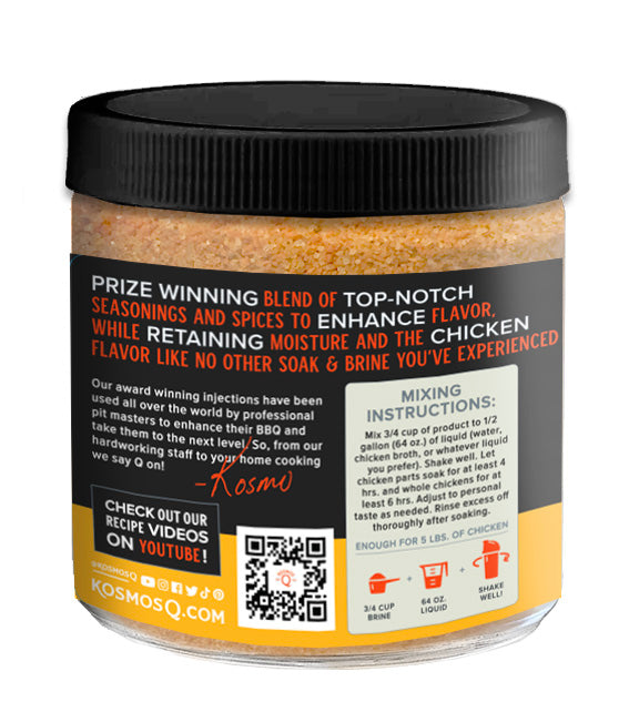 Kosmo's Q Brines and Soaks Chicken Soak - Brine
