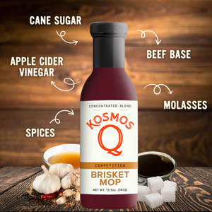 Kosmo's Q Brines and Soaks Single Bottle Competition Brisket Mop