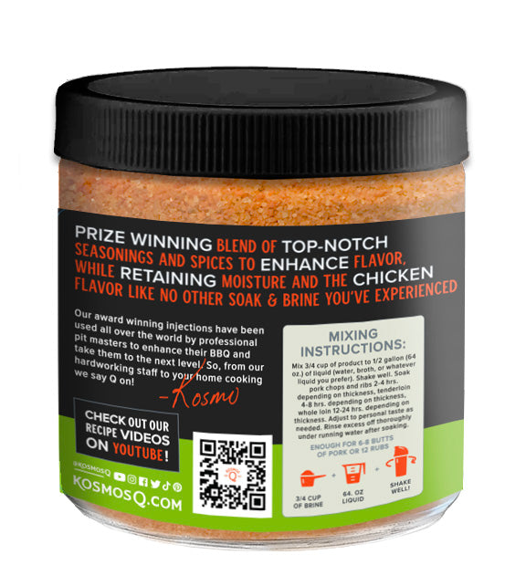 Kosmo's Q Brines and Soaks Pork Soak - Brine