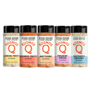 Kosmo's Q Clean Eating Seasonings Paleo &amp; Keto Clean Eating Seasonings Variety Pack