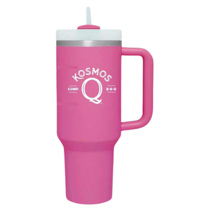 Kosmo's Q Kosmos Q Merchandise Kosmos Q 40 oz Pink Tumbler