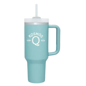 Kosmo's Q Kosmos Q Merchandise Kosmos Q 40 oz Teal Tumbler
