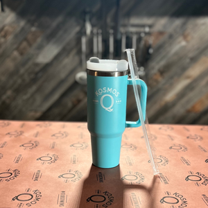 Kosmo's Q Kosmos Q Merchandise Kosmos Q 40 oz Teal Tumbler