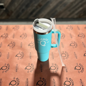 Kosmo's Q Kosmos Q Merchandise Kosmos Q 40 oz Teal Tumbler