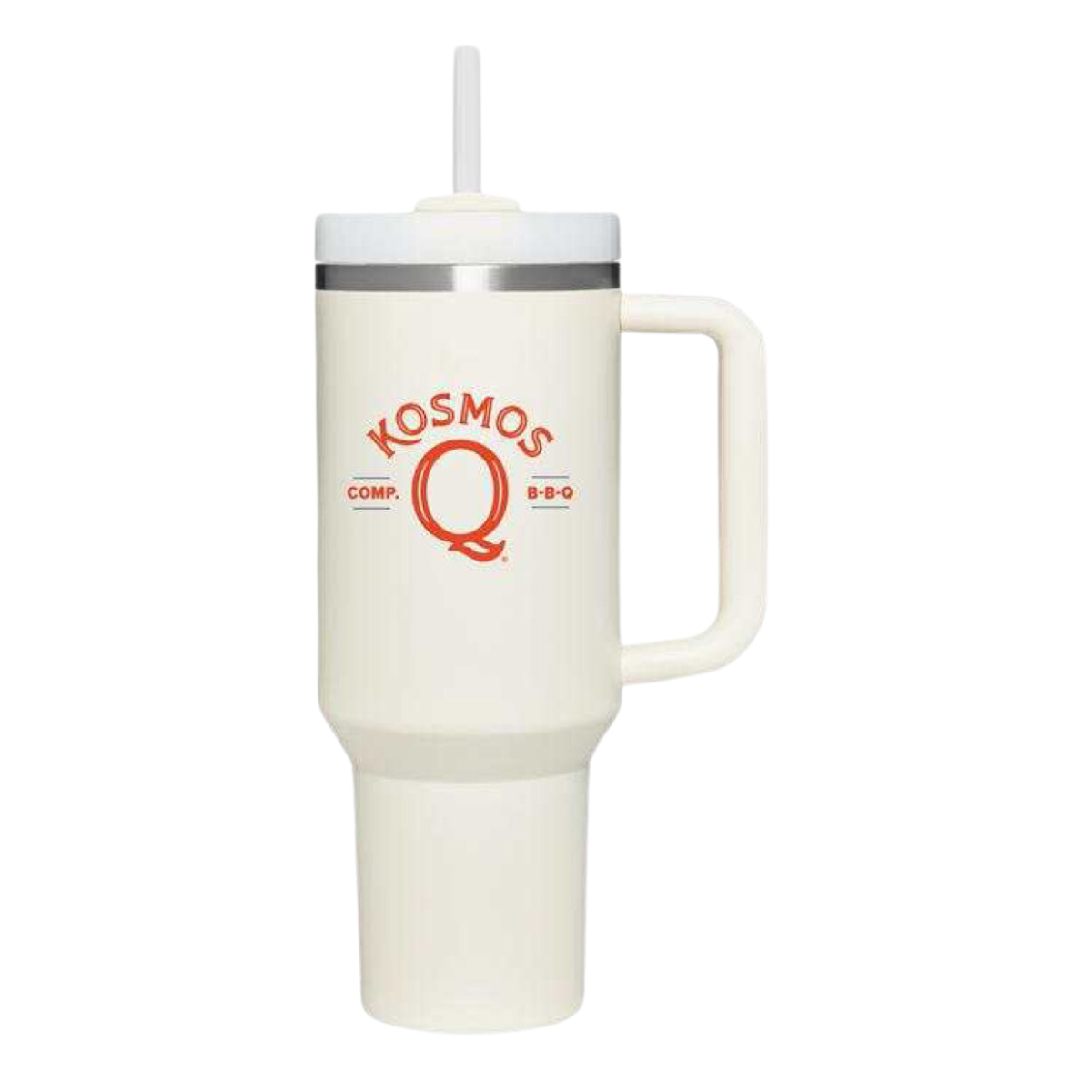 Kosmo's Q Kosmos Q Merchandise Kosmos Q 40 oz White Tumbler