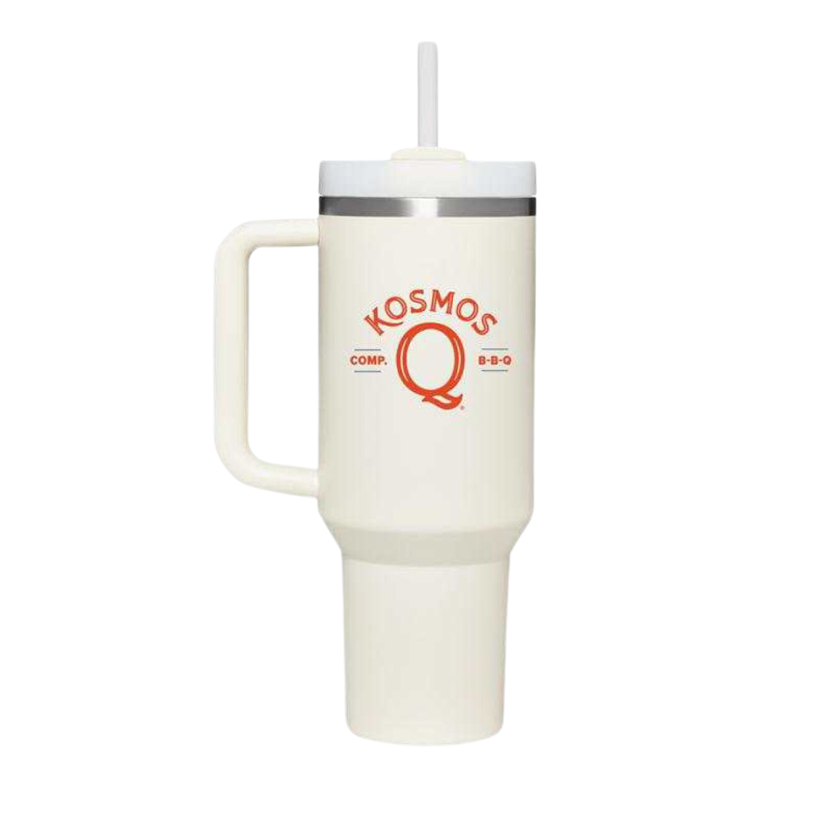 Kosmo's Q Kosmos Q Merchandise Kosmos Q 40 oz White Tumbler