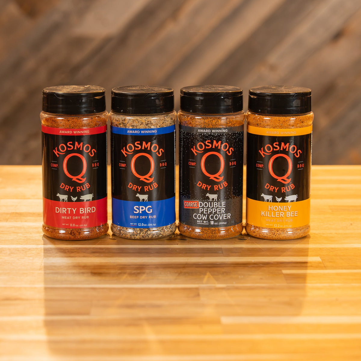 Kosmo's Q Recipe Bundles The Grillmaster’s Choice Rub Pack